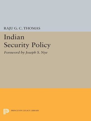 cover image of Indian Security Policy